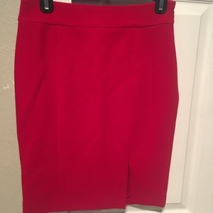 Final Sale! Red Suit Skirt